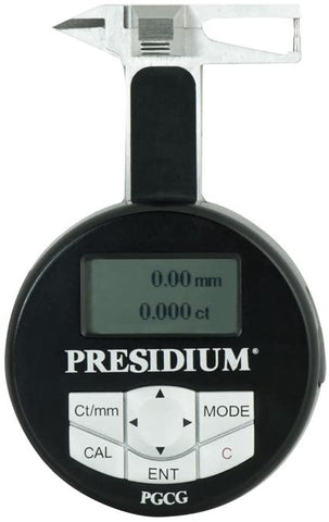 Presidium Digital Computer LCD Screen Gem Gemstone Diamond Calculating Gauge