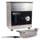 Gemoro 1.5PTH Next-Gen Ultrasonic Cleaner Jewelry Powerful Stainless Steel